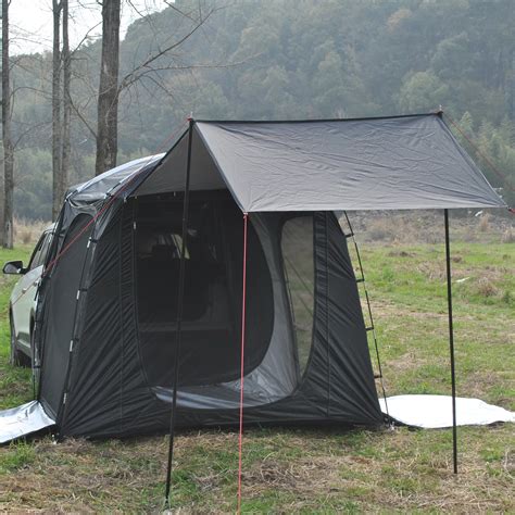 Waterproof Car Tent with Canopy - Car Tailgate Canopy Tent, Vehicle SU ...