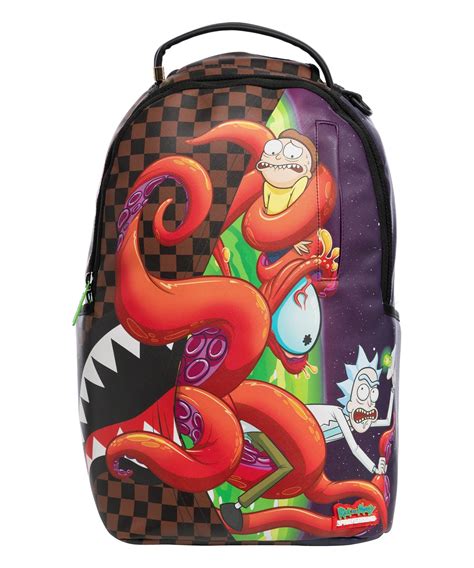 Sprayground Rick And Morty Backpack in Red for Men | Lyst