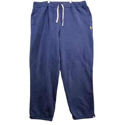 Polo Ralph Lauren Men's Straight Leg Sweatpants Blue … - Gem