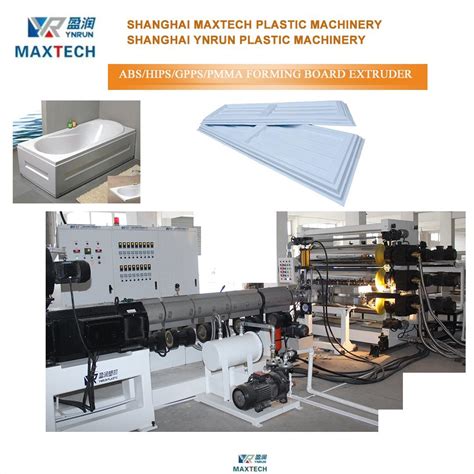 Machinery ABS/HIPS Sheet (Mono Layer, Multi Layers Sheet) Extruder Production Line - Extruder ...