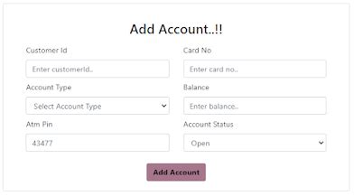 Image result for Bank Application Spring Boot Project