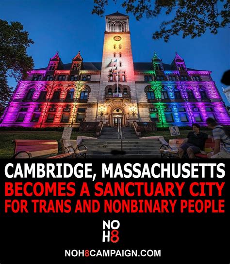 NOH8 Campaign | Cambridge, Massachusetts has become a sanctuary city ...