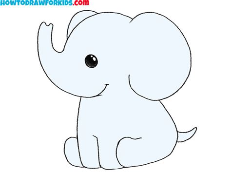 Image result for Easy Elephant Drawing