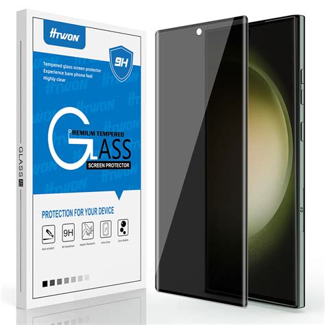 Buy For Samsung Galaxy S22 22 Plus S23 Ultra Privacy Tempered Glass ...