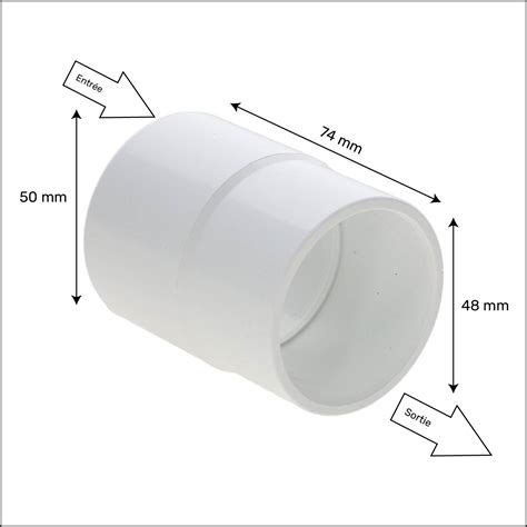 Adapter (metric / inch) - 50mm to 48mm