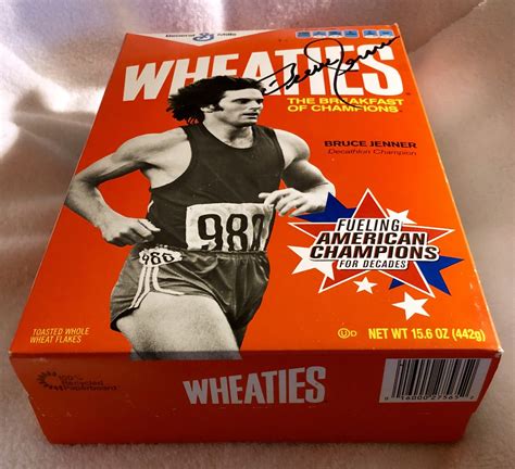 Bruce Jenner Cereal Memes Wheaties Flat Box Bruce Jenner Olympics
