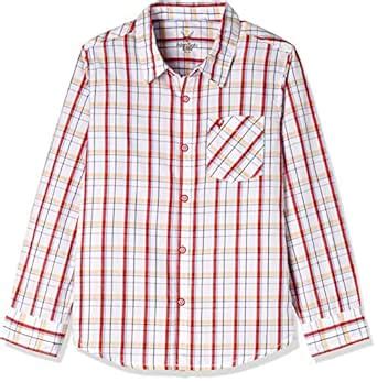 Allen Solly Junior Boys' Shirt (AKBSF316073_Red_5-6 Years) : Amazon.in ...
