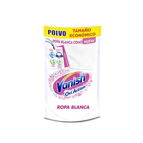Vanish Quitamanchas en Polvo Ropa Blanca Sobre 100 gr - Tenvapack