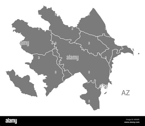 azerbaijan map region