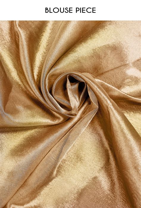Golden Pure Shimmer Tissue Saree for Luxe Occasions | Tajore Official ...