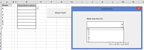 Image result for Drop Down Menu in Data Form