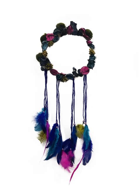 Blue Mist Flowers Dream Catcher - 10 inches – THEBOOMBOXCLUB