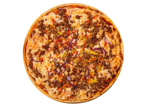 Ground beef pizza – Pizzello