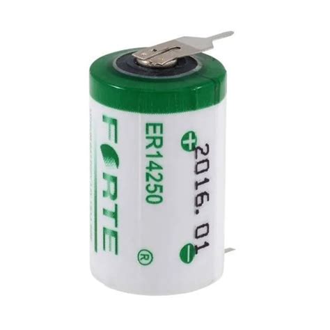 Forte ER14250 with Pin 3.6Volt Size 1/2AA Lithium Thionyl Chloride ...