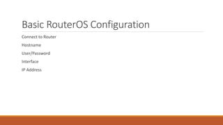 RouterOS Configuration 的图像结果