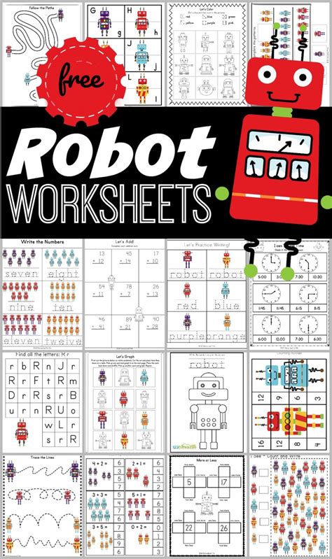Make a Robot Worksheet 的图像结果