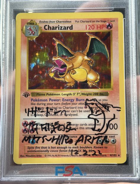 Old Charizard Pokemon Card/pokemon Pikachu Charizard Card