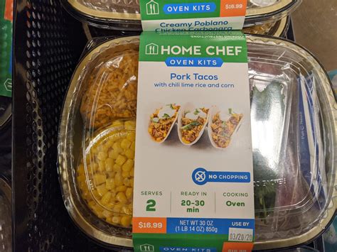 Home Chef Meal Kits at Kroger (March 2020) - Smarter Home Cooking
