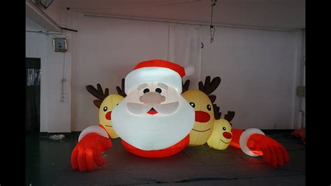 How to Make Inflatable Santa 的图像结果