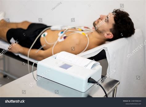 Electrocardiogram Procedure Diagnosing Heart Disease Hospital Stock Photo 2397098343 | Shutterstock