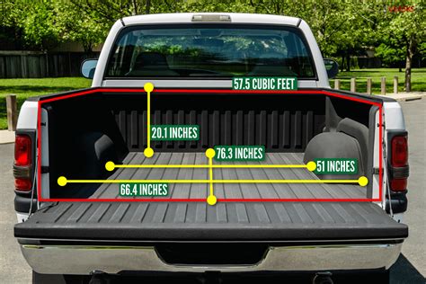Dodge Ram Truck Bed Size & Dimensions - veasks.com