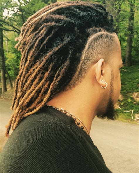 IG: Goldenanointedlion21 | Dreadlock hairstyles for men, Mohawk ...