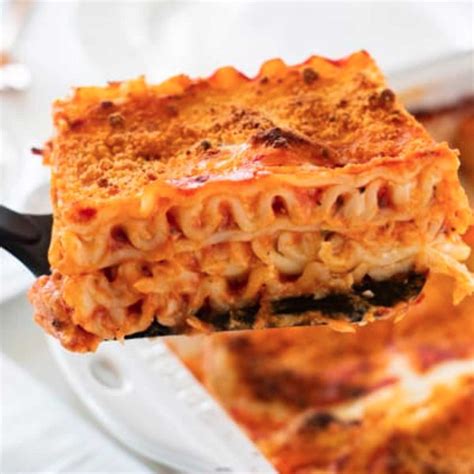 White Sauce Lasagna - Brooklyn Farm Girl