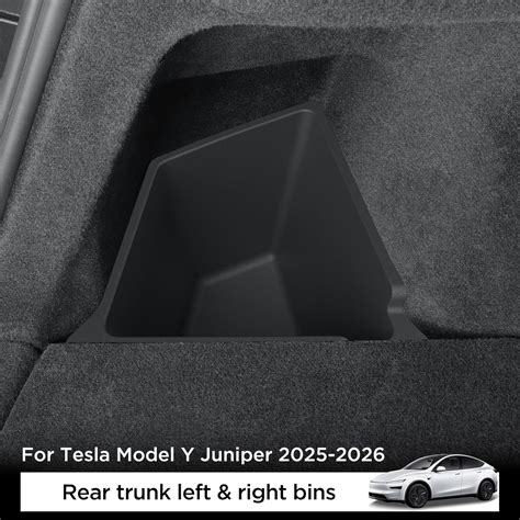 LUCKEASY Rear Trunk Storage Bins Fit for Tesla Model India | Ubuy