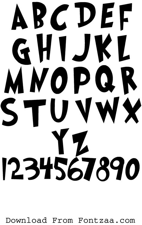 Dr Seuss Font - Fontzaa - Fonts Free Download