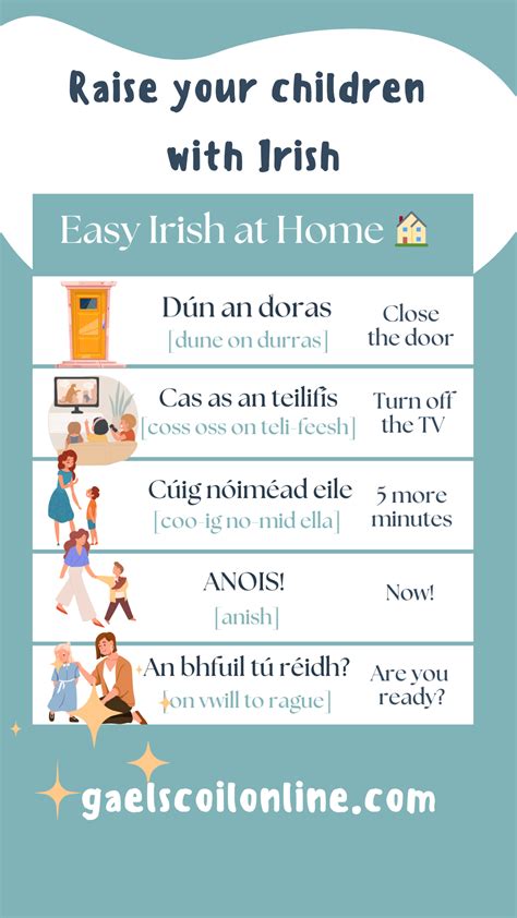 Easy Everyday Irish Phrases in 2025 | Irish words, Irish gaelic language, Irish language