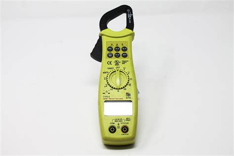 TPI 270 Digital Clamp Meter with Digital Multimeter Functions
