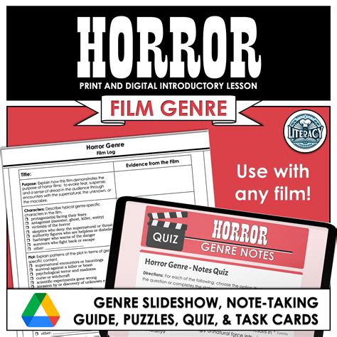 Horror Film Genre - Introduction to Horror Films - Print & Digital ...