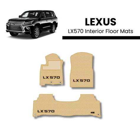 Lexus LX 570 Interior Floor Mats | Rubber Mats | Car Mats | DRIVN