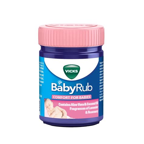 Vicks BabyRub 50ml, Specifically for Babies-Moisturize, Soothe and ...