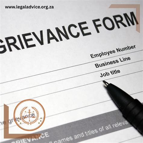 What Is a Grievance Procedure in South African Labour Law? - Legal Advice South Africa