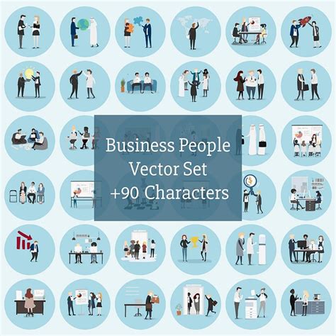 Business People Vector 的图像结果