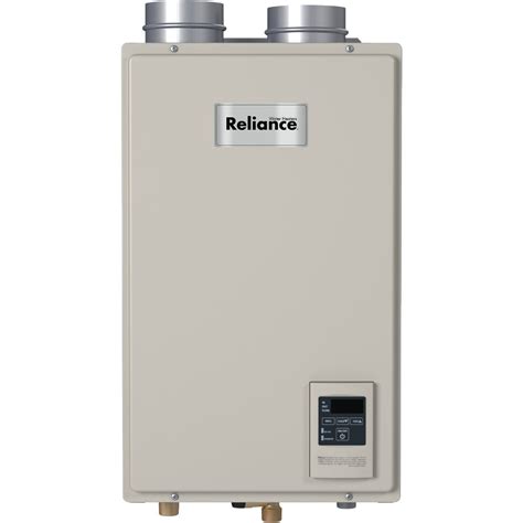 Reliance condensing indoor 120 000 btu ultra low nox tankless liquid ...