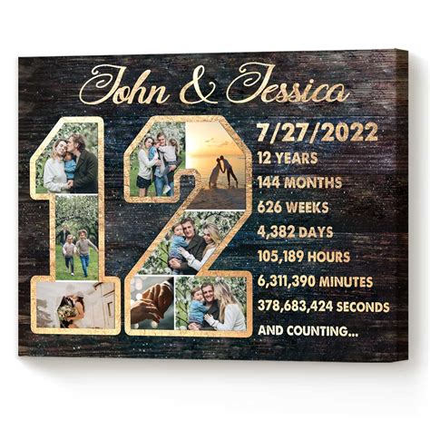 12 year wedding anniversary gifts 60 photos - Vianawedding.com