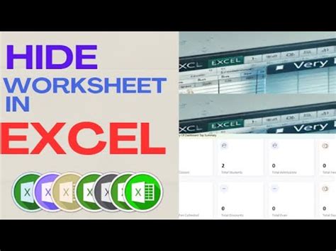 How to Hide Worksheets in Excel how to hide excel worksheets |how to ...