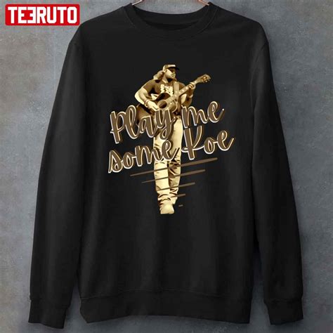 Play Me Some Koe Wetzel Sepia Unisex T-shirt - Teeruto