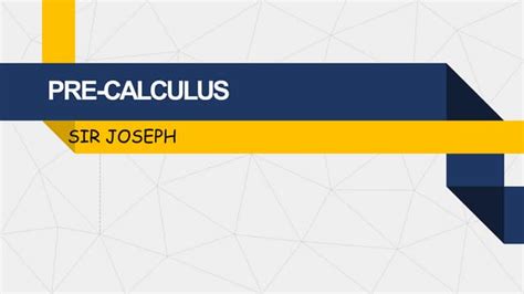 Image result for Pre-Cal Lessons