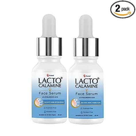 Buy LACTO CALAMINE 2% HYALURONIC ACID FACE SERUM FOR INTENSE SKIN ...