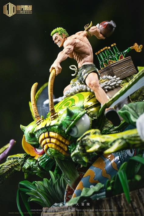 One Piece MJ Studio Roronoa Zoro & Scyther Resin Statue - Santoryu ...
