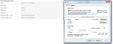 JavaScript Print Table 的图像结果