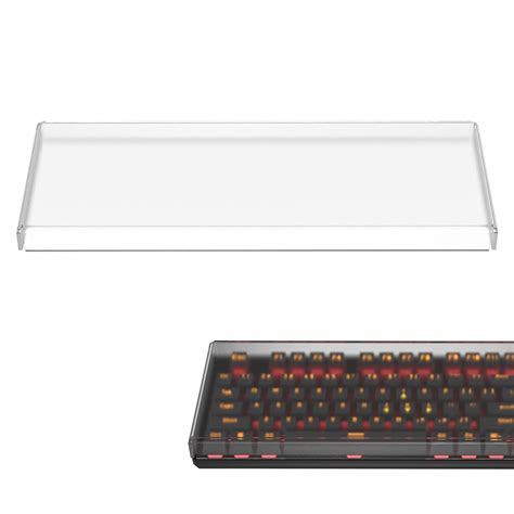 Geekria Tenkeyless TKL Keyboard Dust Cover, Frosted Acrylic Keypads ...