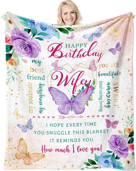 Amazon.com: Yufrtck Wife Birthday Gift Ideas, Birthday Gifts for Wife ...