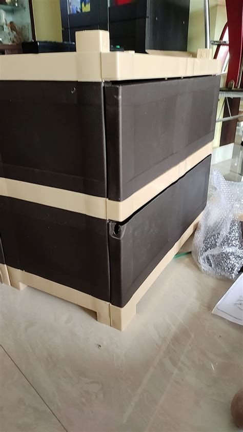 Nilkamal FMDR 1C Freedom Plastic Storage Cabinet with 1 Drawer for Kids ...