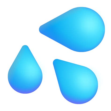 💦 Sweat Droplets Emoji: Meaning & Usage