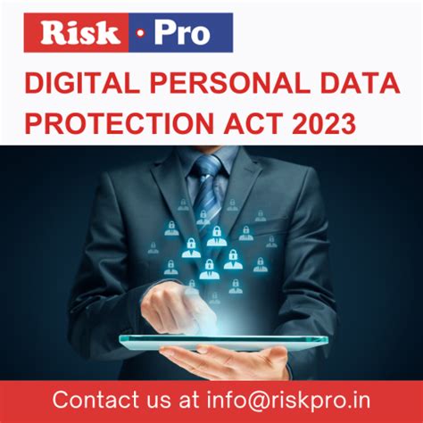 Digital Personal Data Protection Act 2023 | Riskpro India - Connect ...