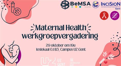 1ste werkgroepvergadering Maternal Health, Campus UZ Gent, 0.1, B3, 29 ...